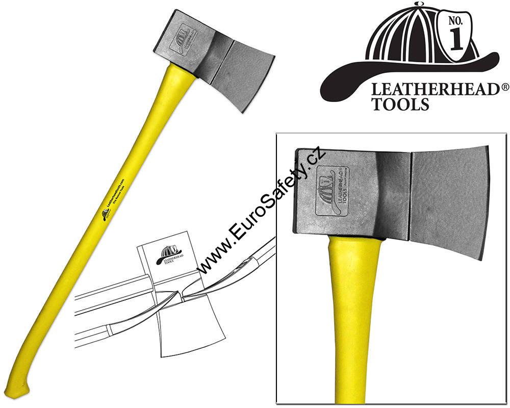 Hasičská sekera Ultra-Force Axe LEATHERHEAD s plochou hlavou