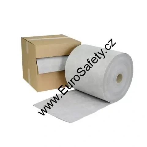 Univerzální sorpční koberec, lehký, STANDARD, 40 cm × 60 m, perforace