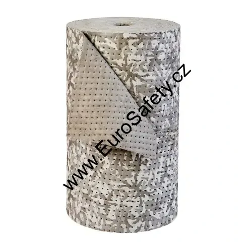 Univerzální sorpční koberec, silný, PREMIUM, 76 cm × 45 m, 2× perforovaný