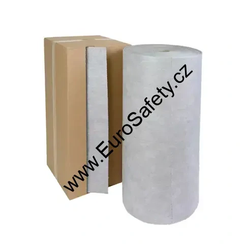 Univerzální sorpční koberec, lehký, STANDARD, 80 cm × 60 m, 2× perf