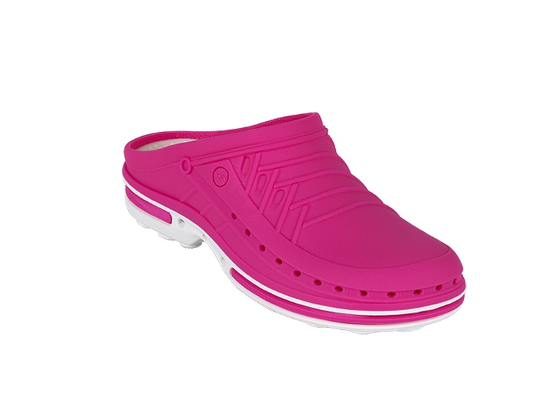Operační pantofle WOCK CLOG 09 fuchsia