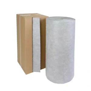 Univerzální sorpční koberec, silný, STANDARD, 80 cm × 40 m, 2× perforovaný