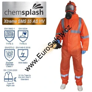 Kombinéza Chemsplash Xtreme SMS 55 Hi Vis