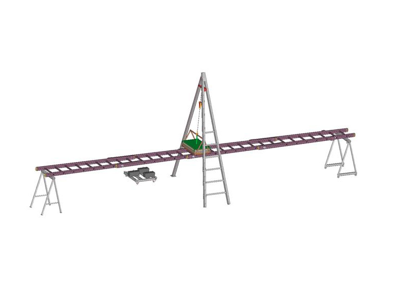 Zkušební lineární dráha