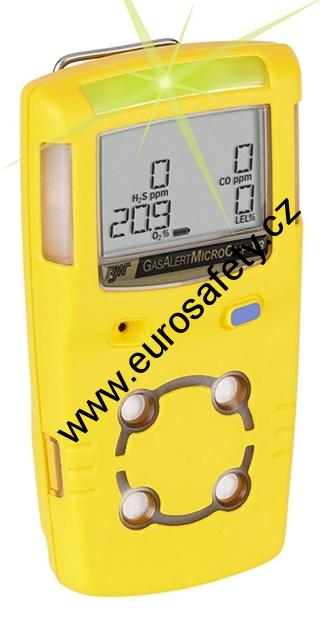 GasAlertMicroClip X3; LEL, O2, H2S, CO