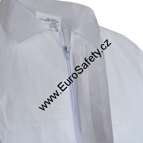 Chemsplash laboratorní plášť na zip bílý XXL