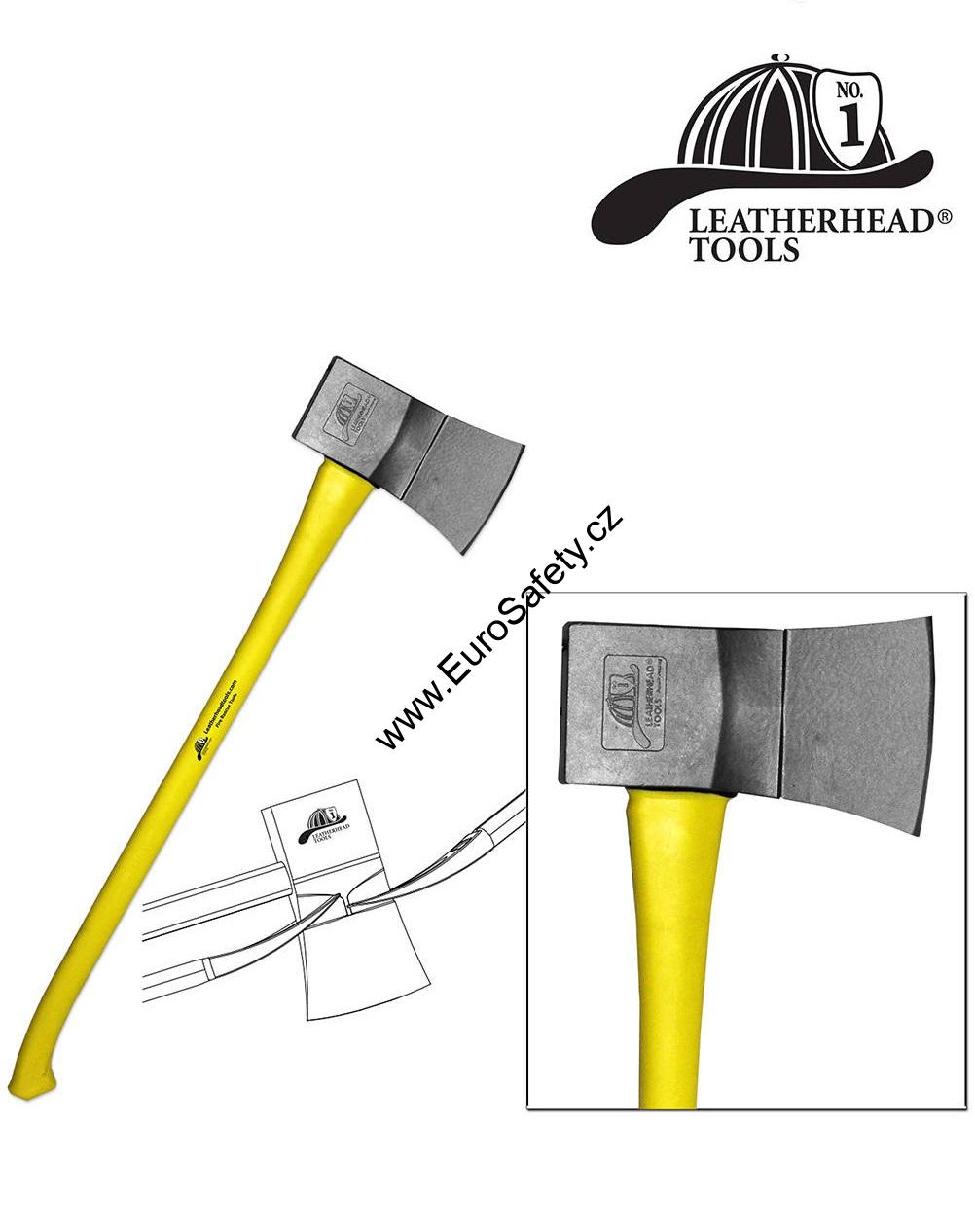 Hasičská sekera Ultra-Force Axe LEATHERHEAD s plochou hlavou