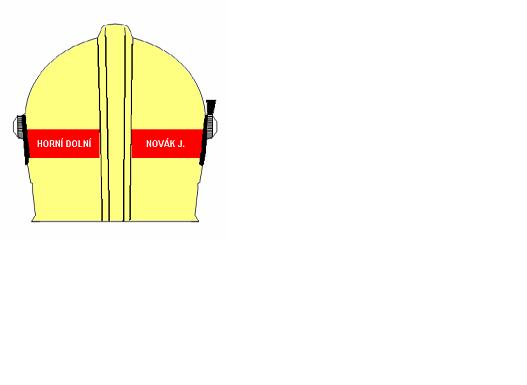 Reflexní polepy pro přilby Gallet F1 S/SA/SF/E