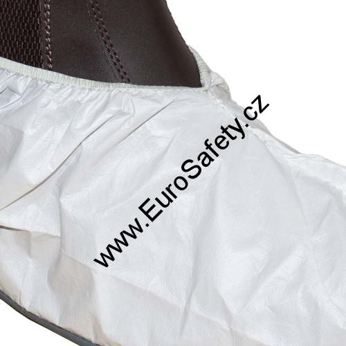 Návleky Chemsplash s PU gripem nízké bílé XL
