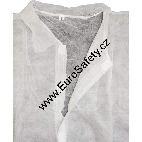 Návštěvnický polyetylenový plášť modrý XXL