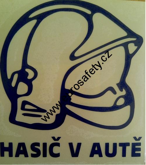 Samolepka "HASIČ V AUTĚ"