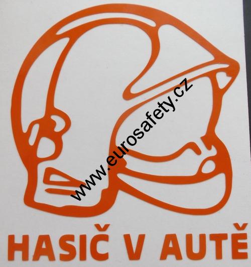 Samolepka "HASIČ V AUTĚ"